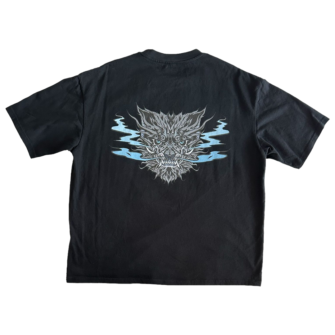 BLESSED Wolf Tee // Black