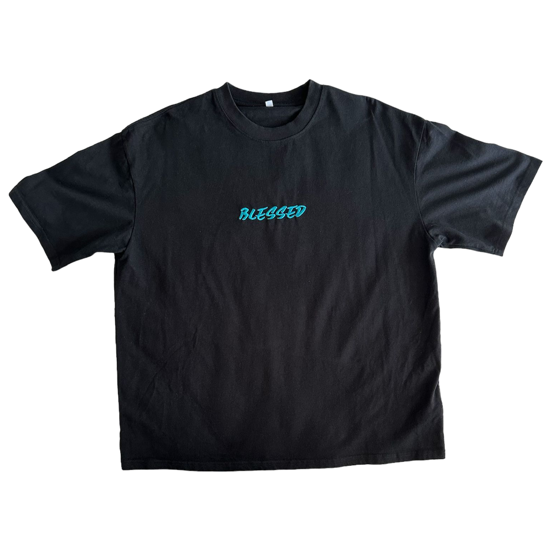 BLESSED Wolf Tee // Black