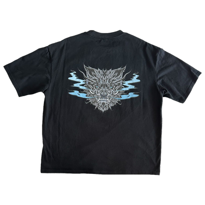 BLESSED Wolf Tee // Black