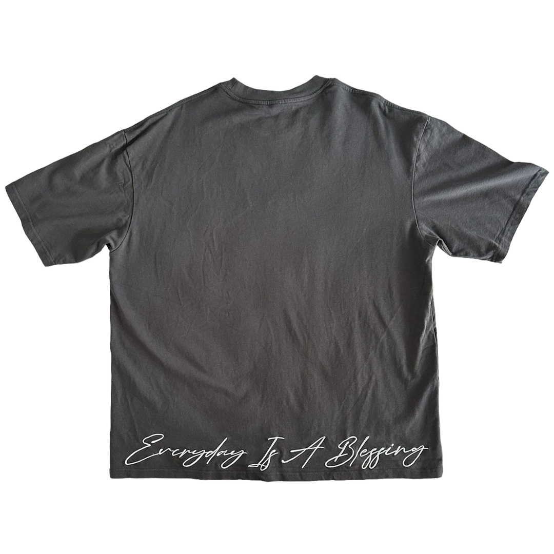 BLESSED Everyday Is A Blessing Tee // Grey