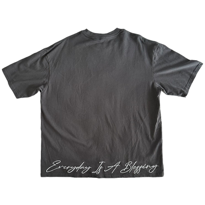 BLESSED Everyday Is A Blessing Tee // Grey